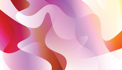 Wavy Background. For Flyer, Brochure, Booklet And Websites Design Vector Illustration with Color Gradient.
