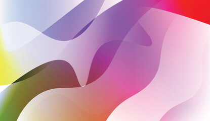 Geometric Design, Shapes. Design For Cover Page, Poster, Banner Of Websites. Vector Illustration with Color Gradient.