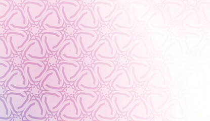 Pattern with geometric shape background. Vector illustration. Template for wallpaper, interior design, decoration, scrapbooking page. Gradient color