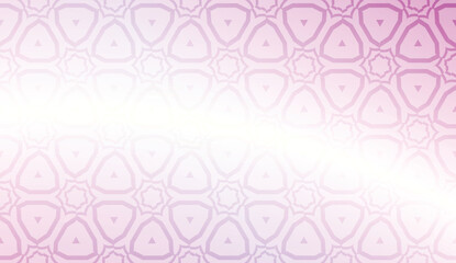 Pattern with geometric shape background. Vector illustration. Template for wallpaper, interior design, decoration, scrapbooking page. Gradient color