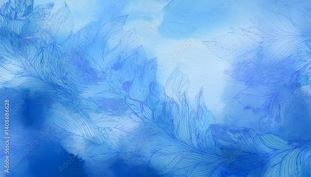 Poster abstract blue texture backdrop with delicate pattern background.
