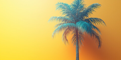Fototapeta premium ui/ux palm silhouette