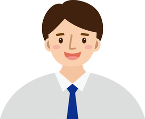 넥타이를 맨 아빠