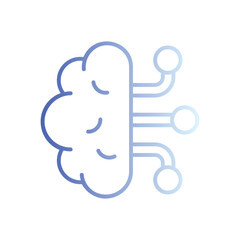 Think Tank icon vector stock illustration