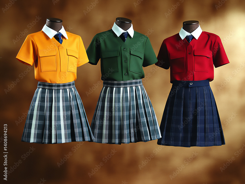 Poster practical features uniforms