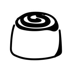 A Delicious Sweet Cinnamon Roll Pastry Dessert Treat