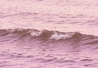Obraz premium pastel ombre ocean waves background image