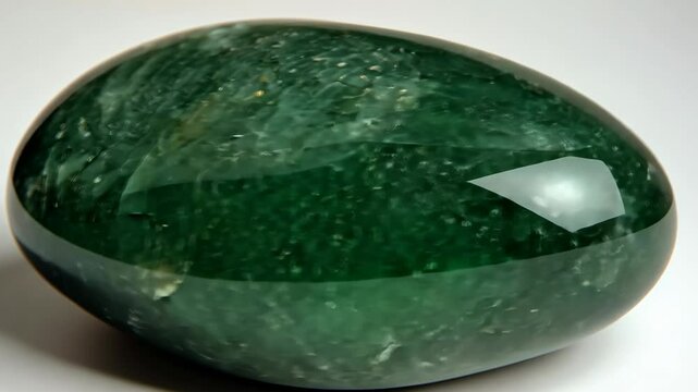 Stunning Green Aventurine Polished Stone: A Gem of Nature's artistry