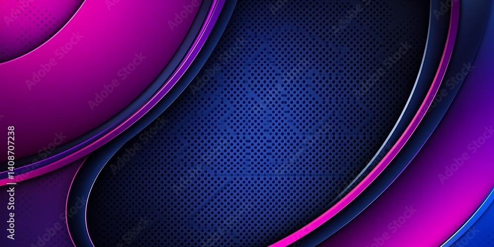 Poster elegant abstract layers in magenta and navy create a textured backdrop
