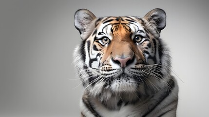 Fototapeta premium Captivating Tiger Portrait