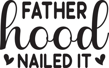 father hood nailed it SVG