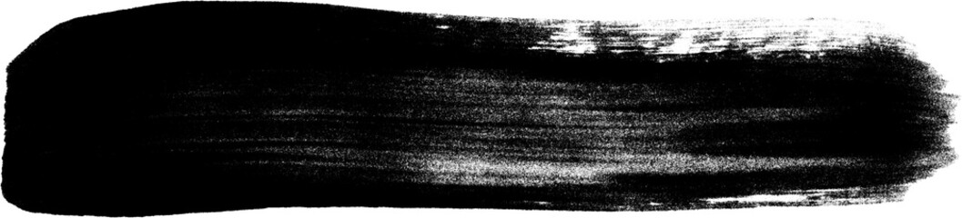 brush stroke isolated on white background