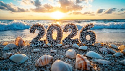 Seashells forming 2026 at Sunset Beach