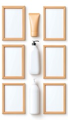 Blank Frames & Beauty Products