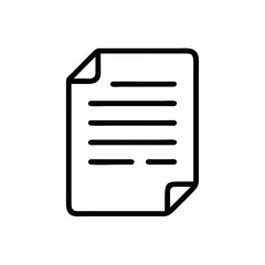 vector document icon