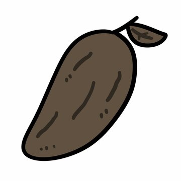 mongo cartoon on white background