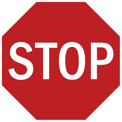 Warehouse sign stop