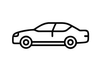  luxury car. icon. 