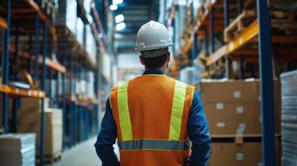 A construction worker guiding a concrete mixer on a building site. Featuring coordination and focus