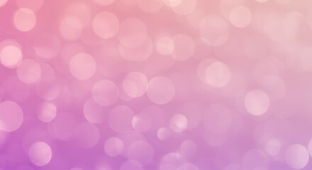 Abstract Pink and Purple Bokeh Background