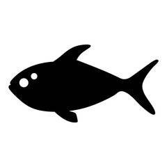 ember tetra fish black silhouette of a moorish idol fish aquatic animal ocean life- simple black silhouette of a ember tetra fish tropical sea life animal icon,