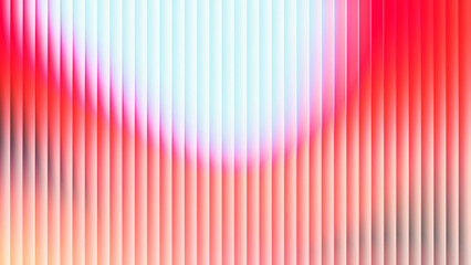 Obraz premium Fractal Glass Gradients Texture, Ribbed fractal glass effect with bright dreamy gradient, bold colors, and dynamic design