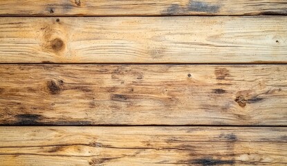 Fototapeta premium Rustic wooden plank texture with natural grains and knots, ideal for backgrounds, product mockups, packaging, and vintage design themes