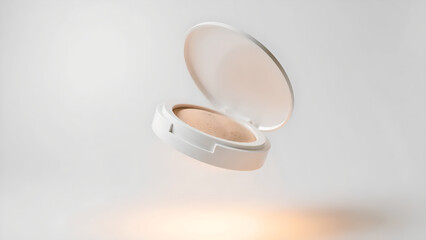 business concept, product display, A natural cosmetic tube and box, Product presentation. white on a background, Beauty and body care product concept with copy space