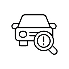 Trouble Shotting icon vector stock illustration