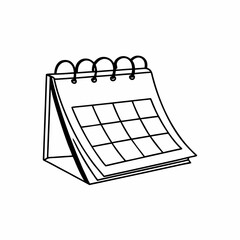 calendar icon vector