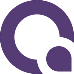 Initial Letter Q Logo Element
