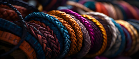 Colorful Braided Bracelets