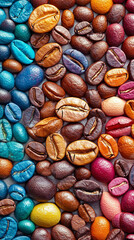 Vibrant and dynamic abstract watercolor pattern with hues of blue, purple, fuchsia, magenta, red, pink, lilac, orchid, orange, and white, creating a stunning explosion of color and design.

