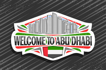 Vector logo for Abu Dhabi