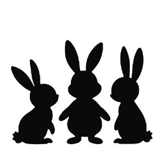 black_easter_bunny_on_white_bg
