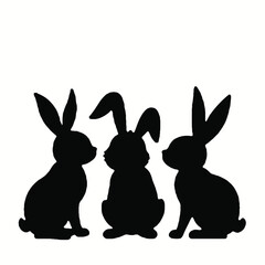 easter_bunny_design_black_white
