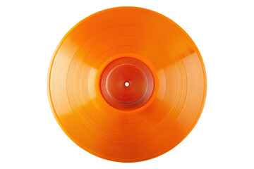 orange cd or dvd isolated PNG