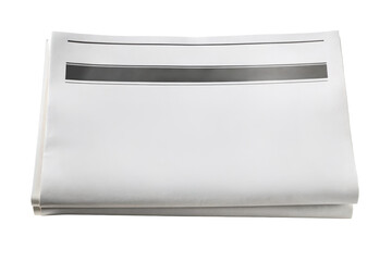 blank newspaper mockup isolated PNG