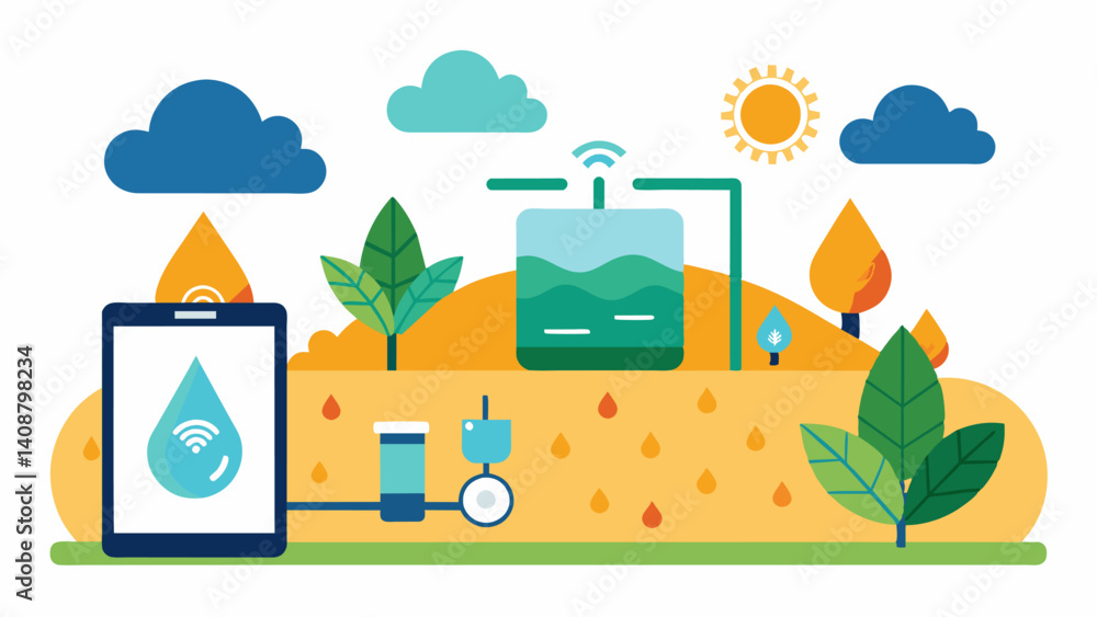 Poster drought management smart weather monitoring can help farmers manage drought conditions by providing 