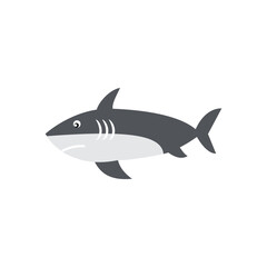 Shark Nautical Icon Color 