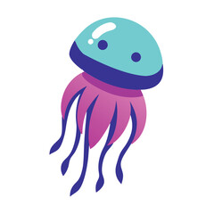funny octopus cartoon vector art