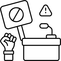 Political Instability Icon