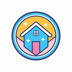 Fototapeta premium home icon on a white background