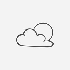 Hand Drawn Doodle Business Infographic Elements with nature theme Vector Illustration for stickers or prints