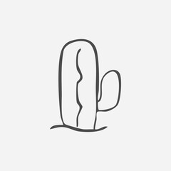 Hand Drawn Doodle Business Infographic Elements with nature theme Vector Illustration for stickers or prints