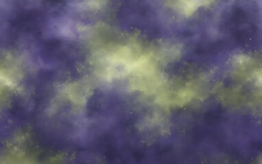Obraz premium Abstract Purple and Yellow Watercolor Texture Background