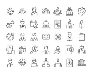 Creative Business Expertise Icons for Marketing
