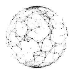 Celestial Sphere - Abstract Vector Art