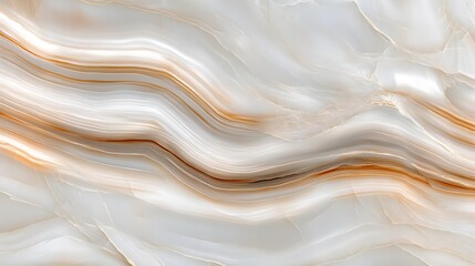 Obraz premium Abstract Beige and White Onyx Marble Texture