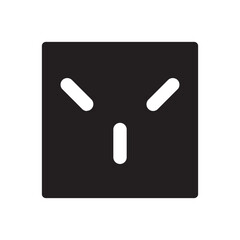electrical socket glyph